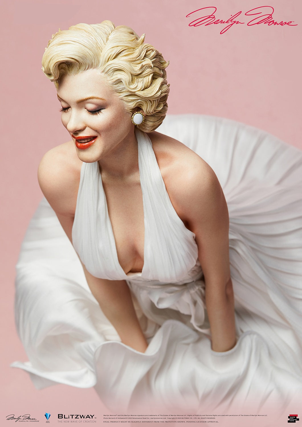 Marilyn Monroe Scale Statue