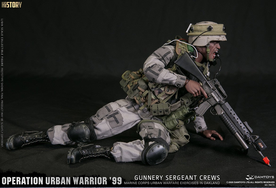 Operation Urban Warrior ‘99 - Marine Corps Urban Warfare Exercises In Oakland “Gunnery Sergeant Crews”