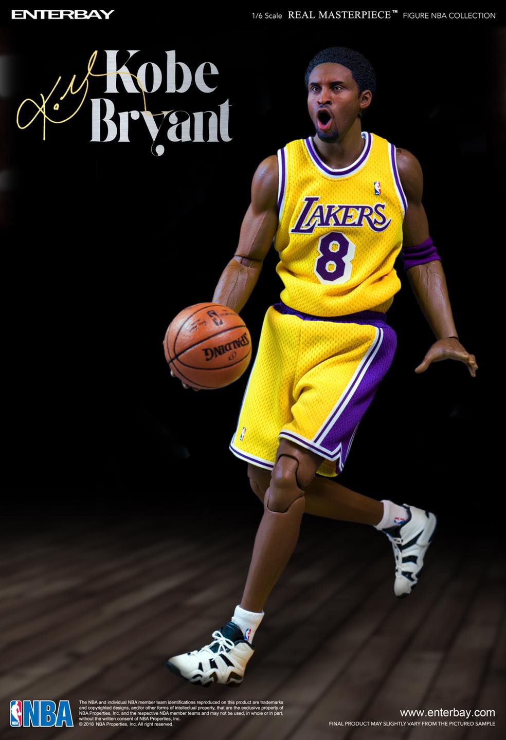 Real Masterpiece Nba Collection – Kobe Bryant Upgraded Re-Edition