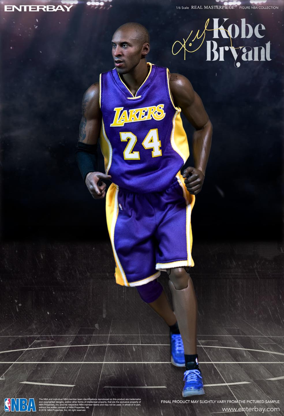 Real Masterpiece Nba Collection – Kobe Bryant Upgraded Re-Edition