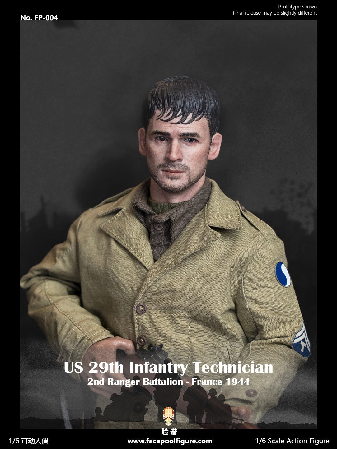 US 29Th Infantry - Technician Sp France 1944