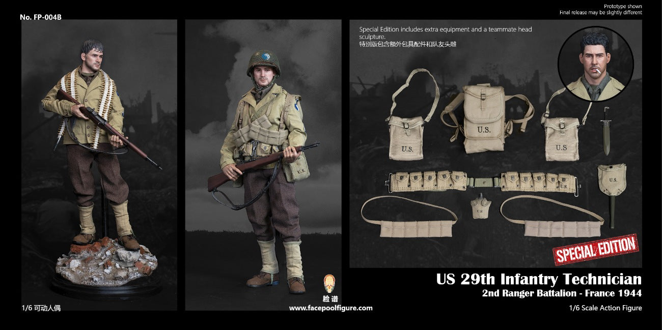 US 29Th Infantry - Technician Sp France 1944