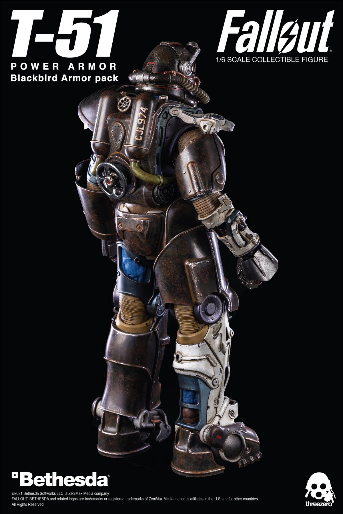 Fallout T‐51 Blackbird Power Armor