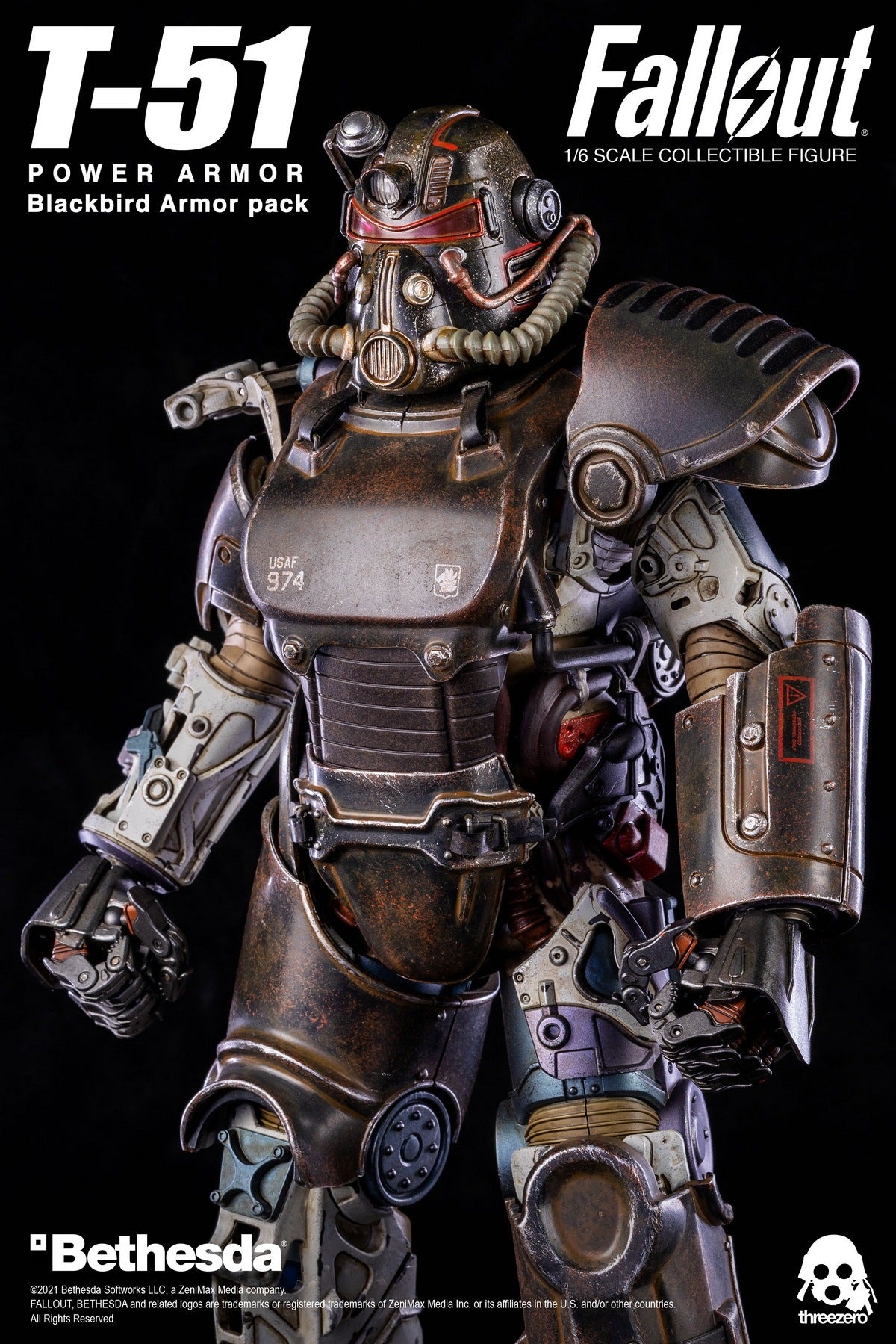 Fallout T‐51 Blackbird Power Armor