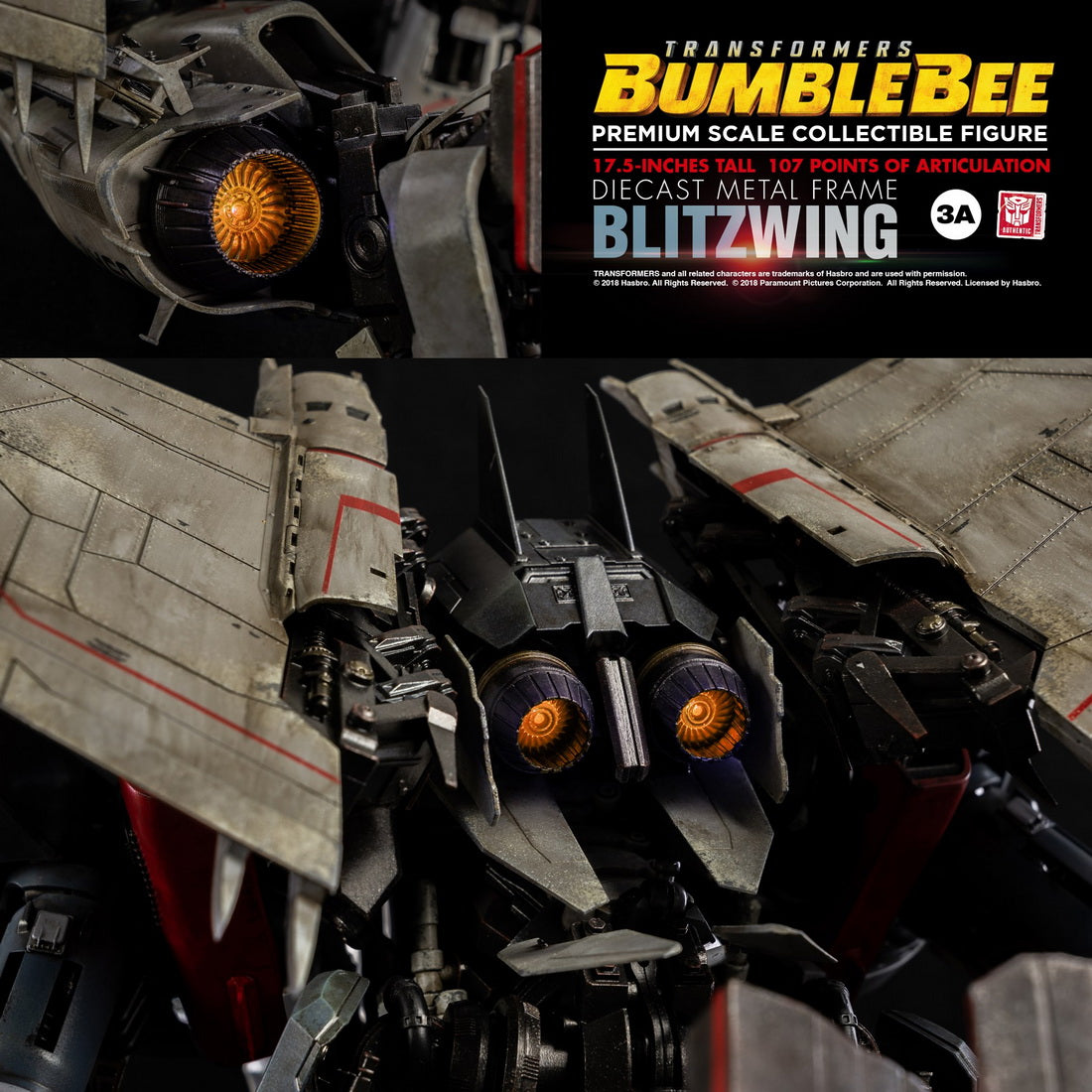 Transformers: Bumblebee - Blitzwing Premium Scale Collectibles Figure Series