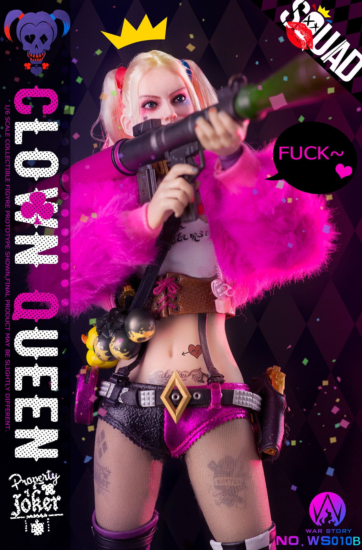 Clown Queen Action Figure (Deluxe Version)