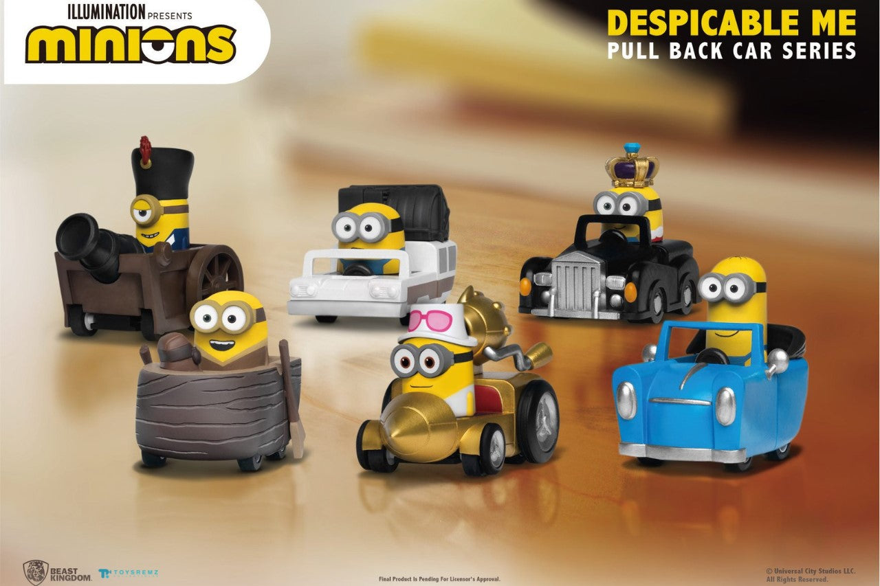 Despicable Me Pull Back Car Series