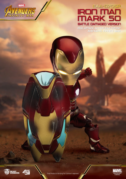 Iron Man Mark L Battle Damaged Version & Nano Weapon Set