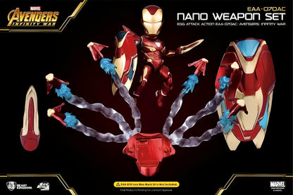 Iron Man Mark L Battle Damaged Version & Nano Weapon Set