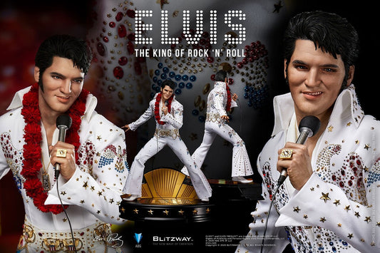 Elvis Presley Scale Statue