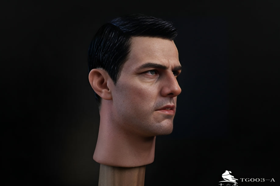 Euro-American Tough Guy - Tom Cruise Head Sculpt Normal Version