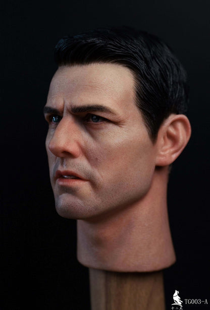 Euro-American Tough Guy - Tom Cruise Head Sculpt Normal Version