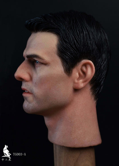 Euro-American Tough Guy - Tom Cruise Head Sculpt Normal Version