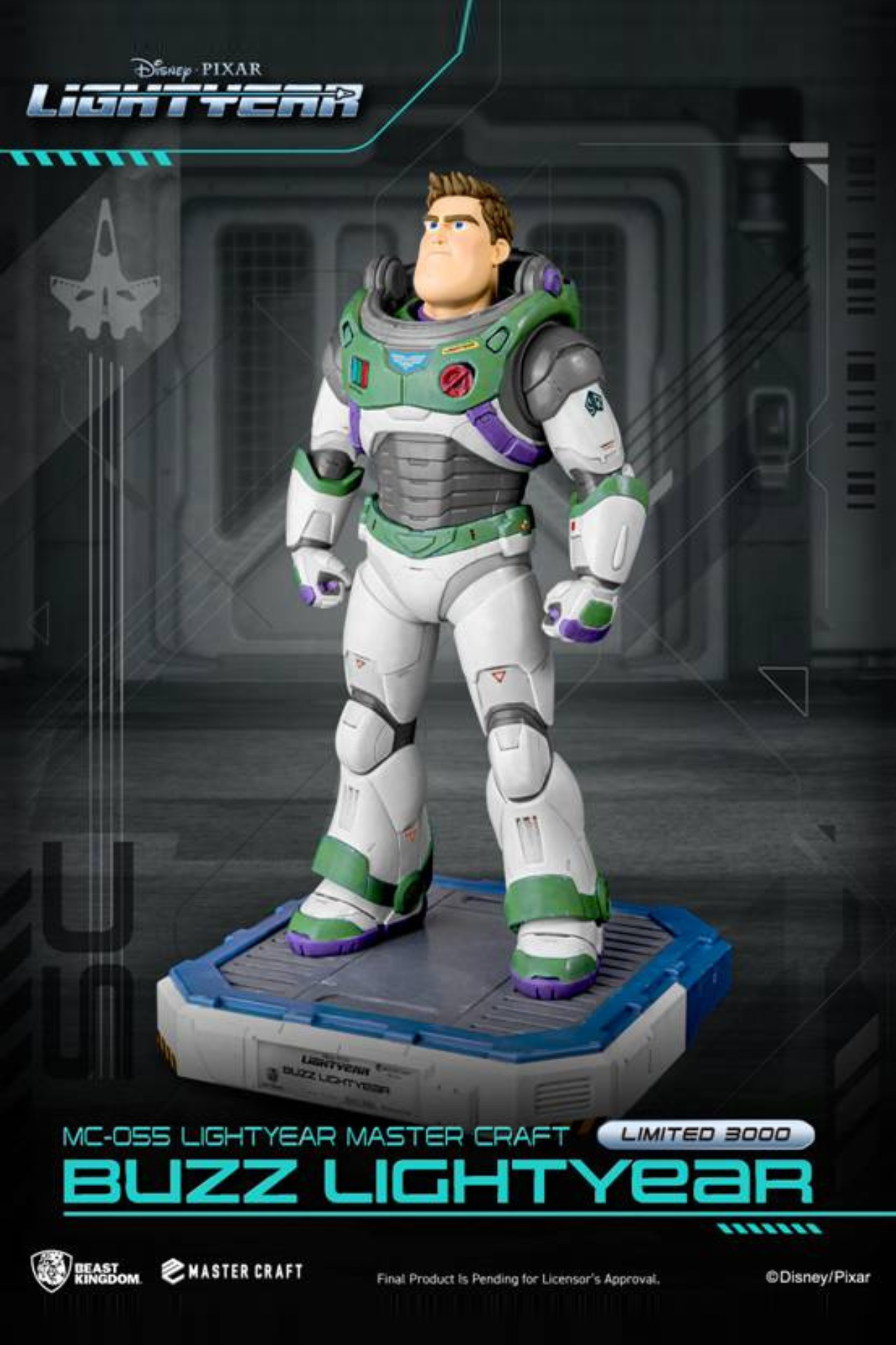 Buzz Lightyear Mastercraft Disney Pixar Toy Story Statue