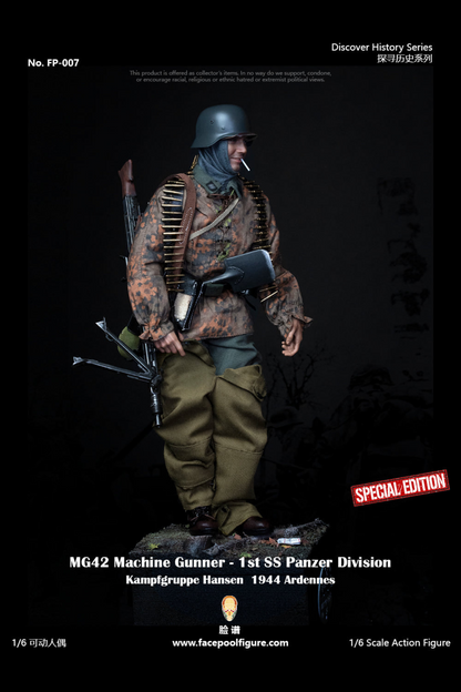 Discover History Series Mg42 Machine Gunner At Ardennes