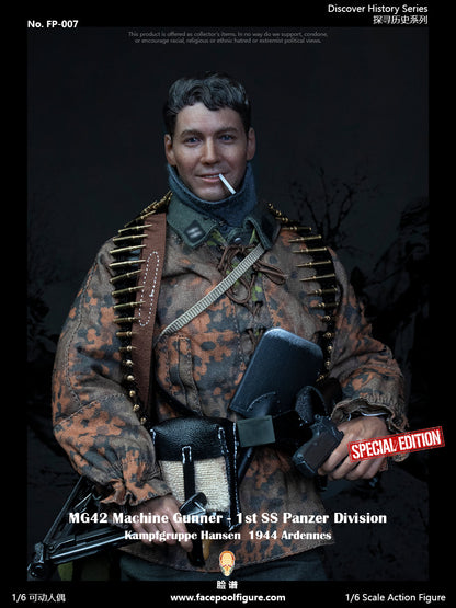 Discover History Series Mg42 Machine Gunner At Ardennes