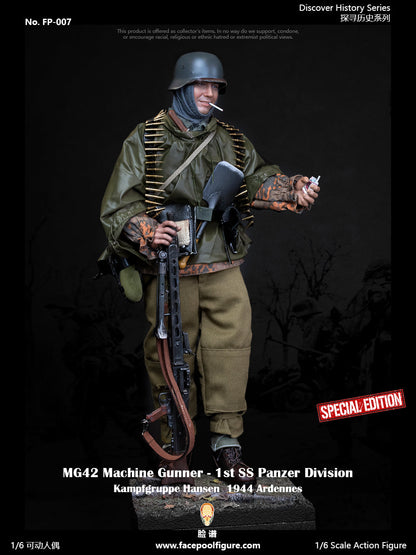 Discover History Series Mg42 Machine Gunner At Ardennes