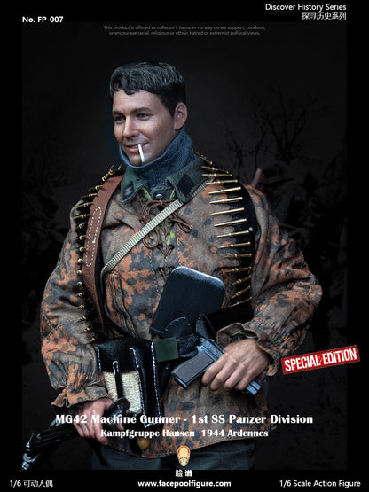 Discover History Series Mg42 Machine Gunner At Ardennes