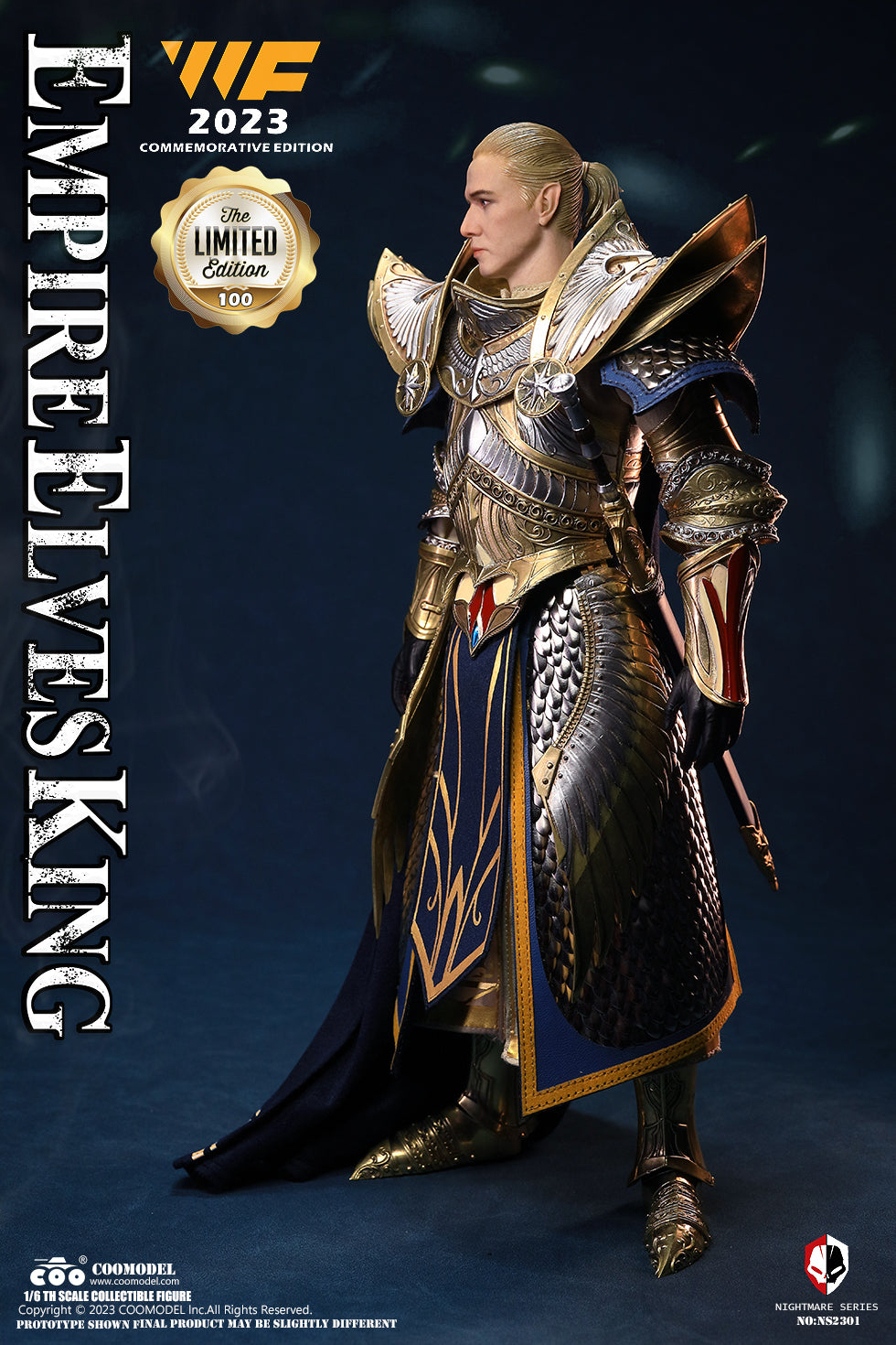 Nightmare Series Empire King Of Elves Wf Copper Commemorative Edition