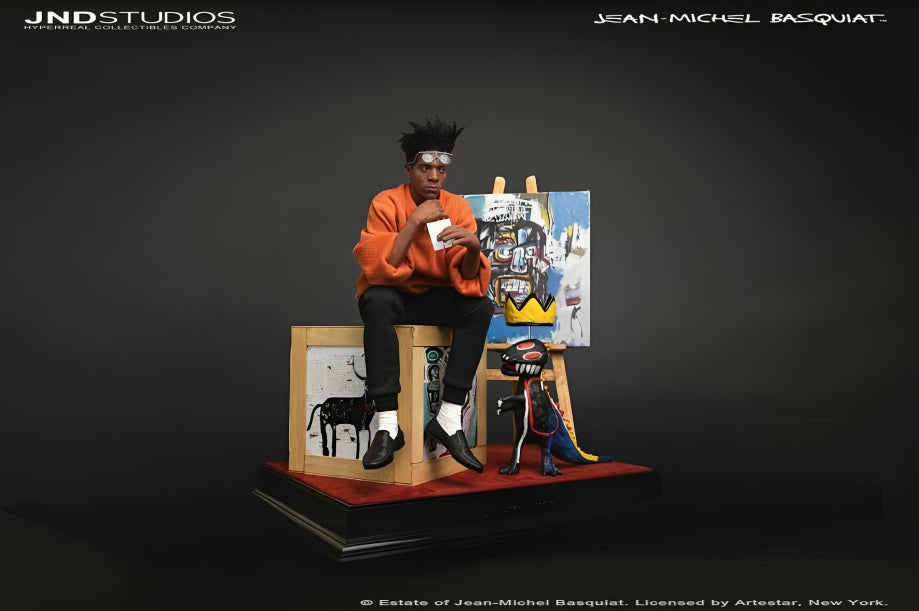 Jean Michel - Basquiat Artist Statue