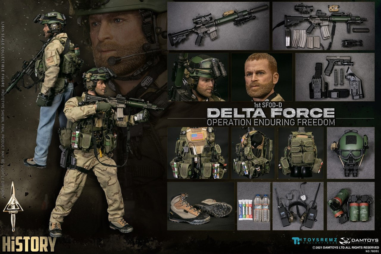 Delta Force 1St Sfod-D Operation Enduring Freedom