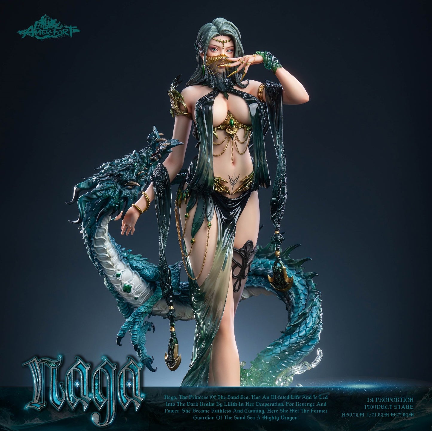 Naga Statue by Piji × Amerfort Elf Sixth Edition