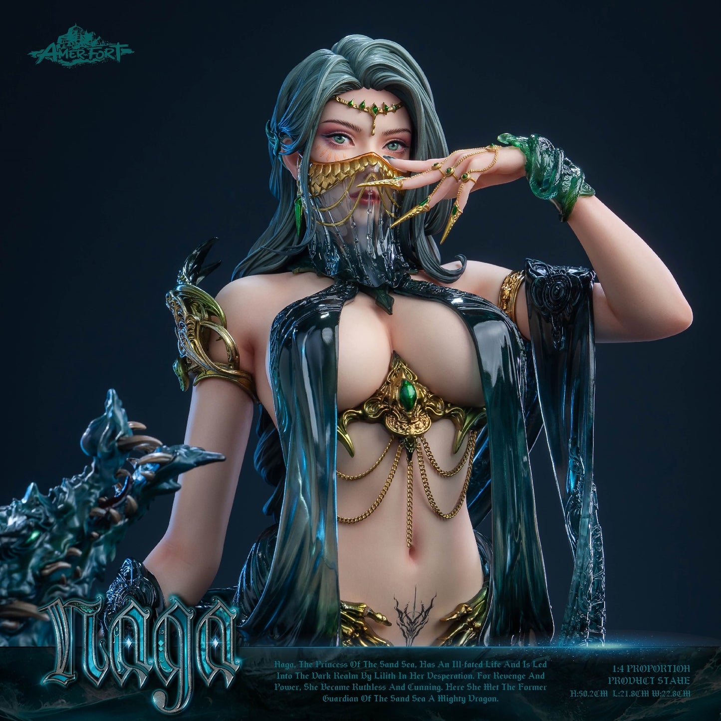 Naga Statue by Piji × Amerfort Elf Sixth Edition