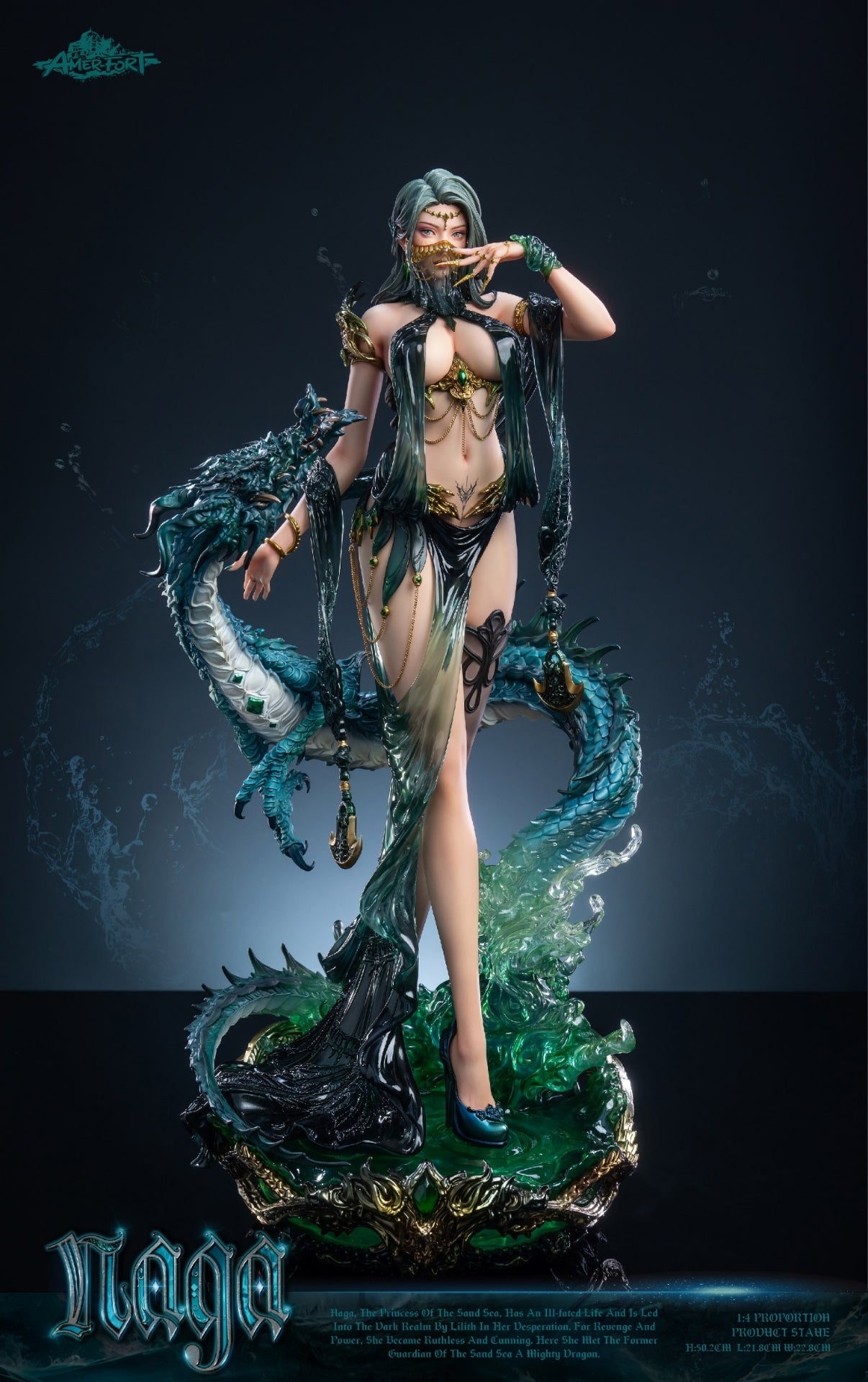 Naga Statue by Piji × Amerfort Elf Sixth Edition