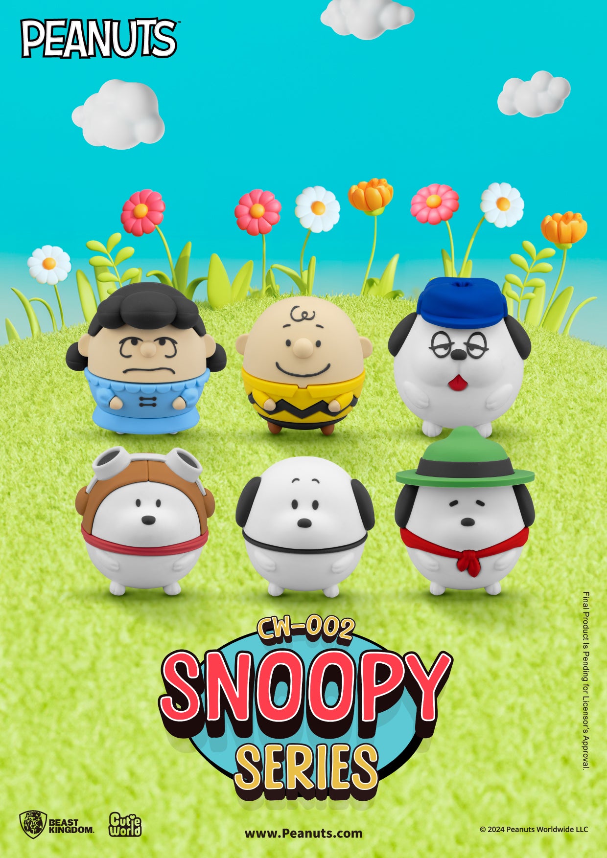 Snoopy series Blind Box set (6pcs)