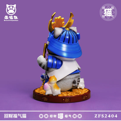 Lucky Fortune Cat Mini Version Blue