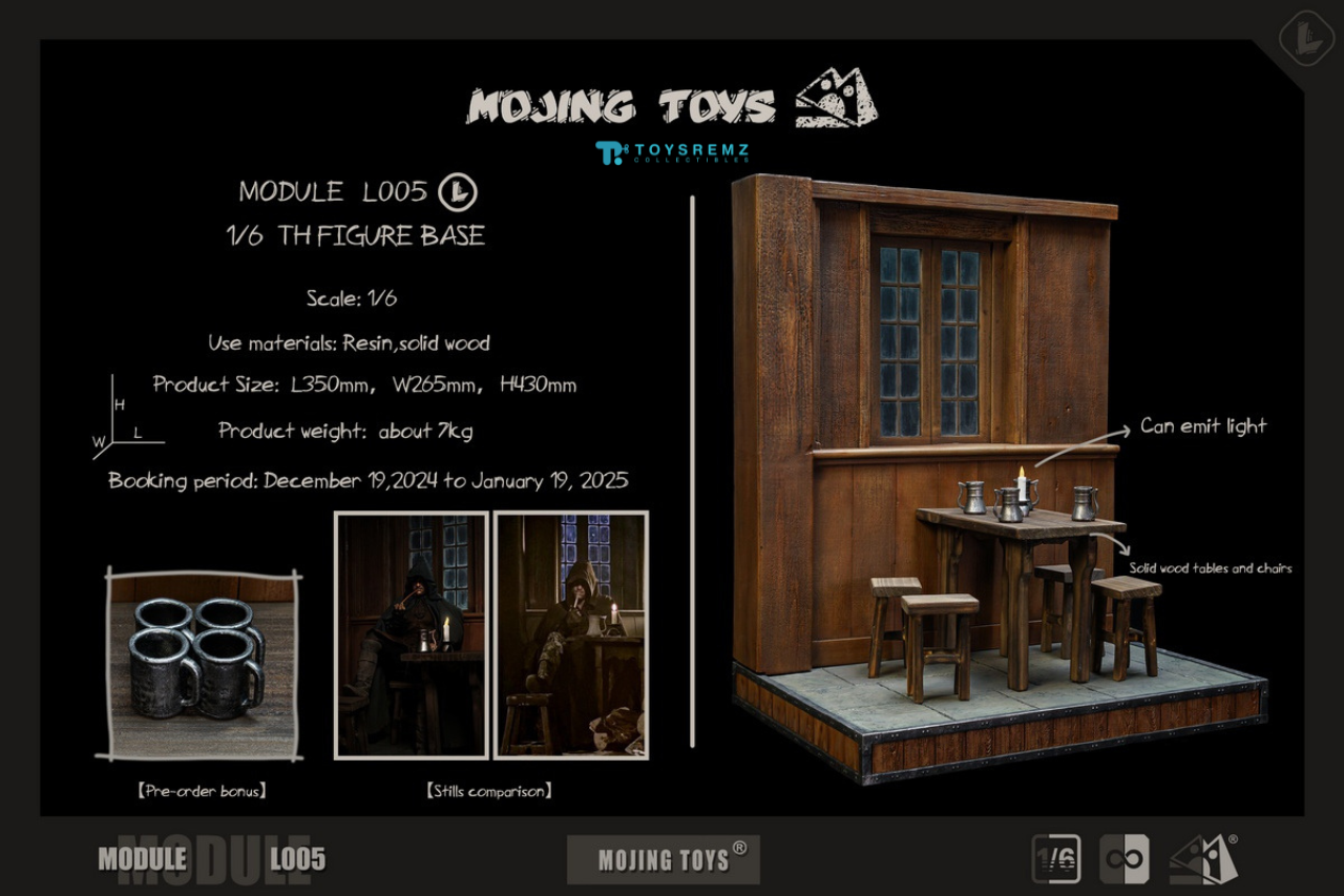 Middle-earth Tavern Dioramas by mOjingToys (L005)