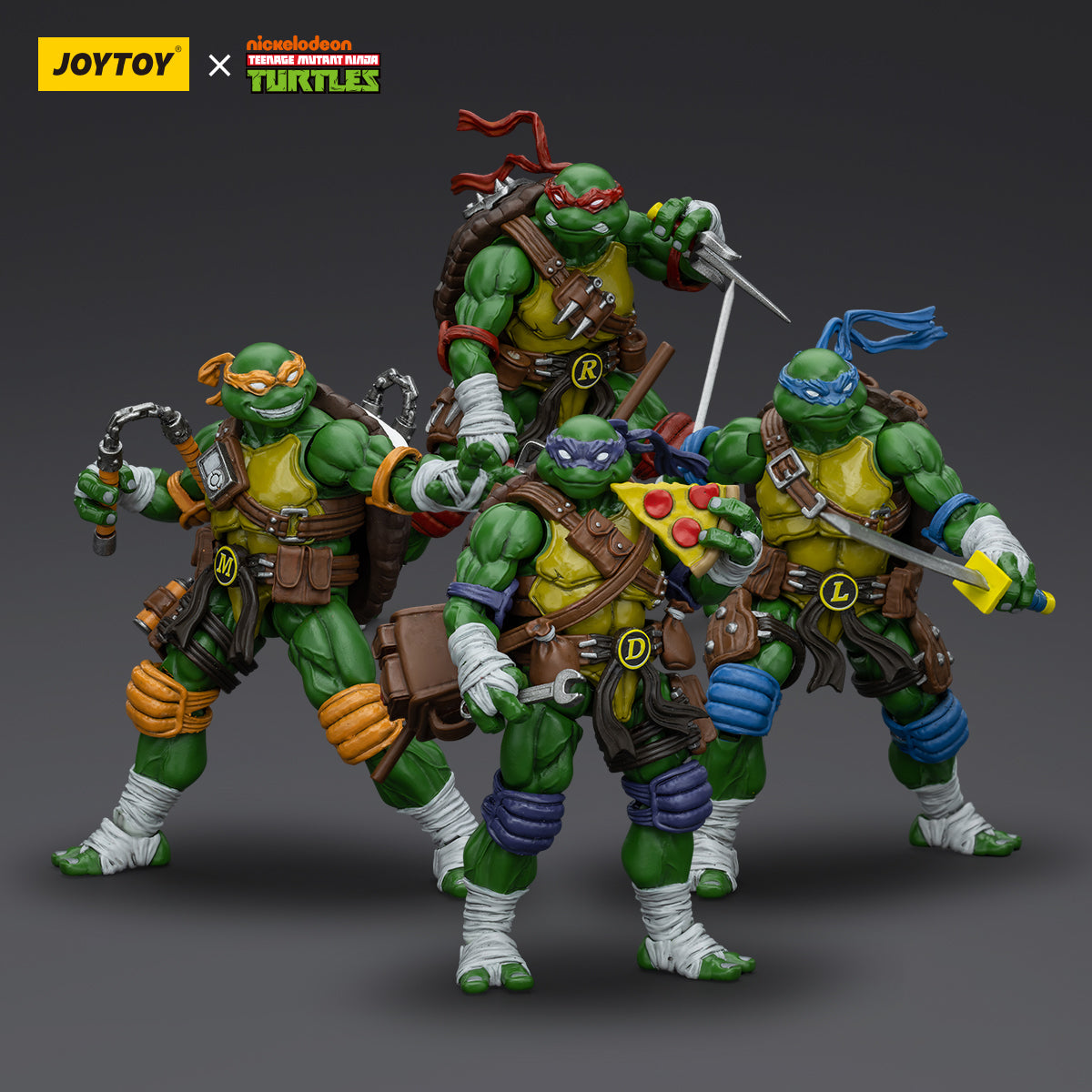 TMNT Michelangelo, Donatello, Leonardo & Raphael (Reissue)