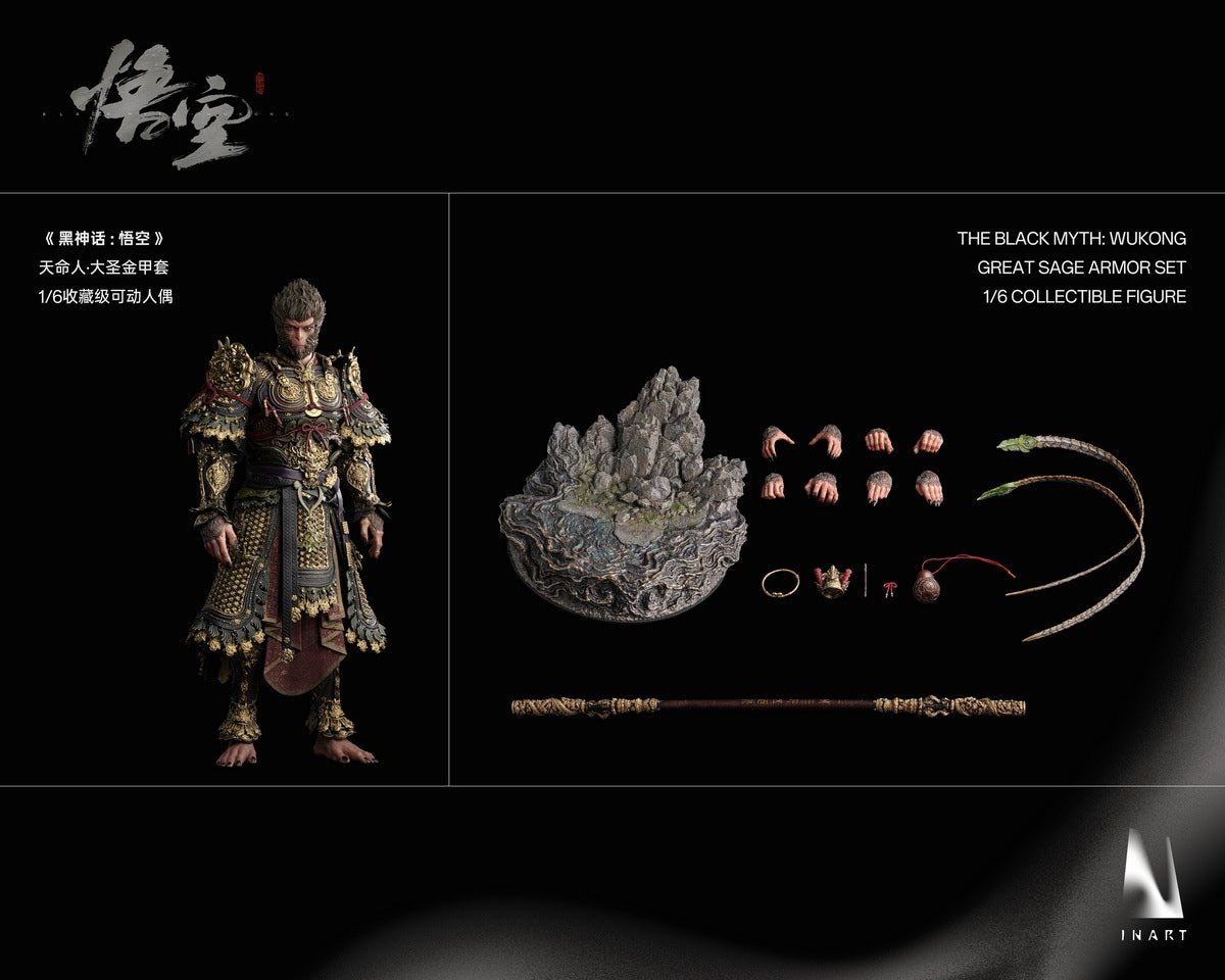 The Black Myth: Wukong Great Sage Armor Set by InArt