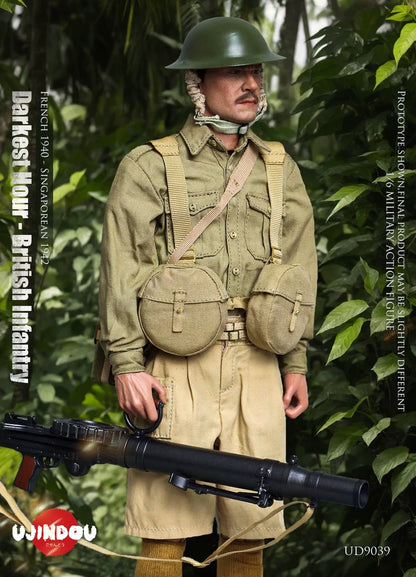 World War II British Infantry France 1940-Singapore 1942