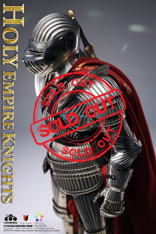 COOMODEL 1/6 SERIES OF EMPIRES HOLY EMPIRE KNIGHT BRONZE COMMEMORATIVE EDITION (SE130)