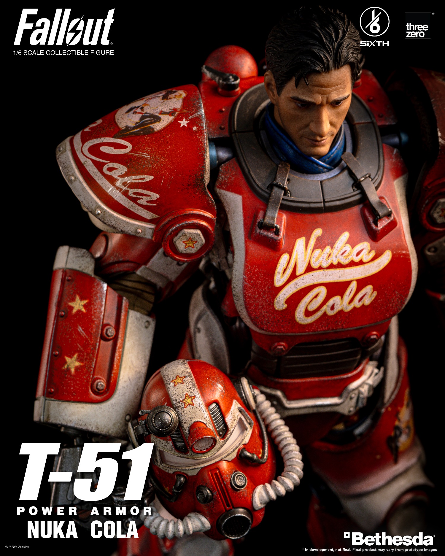 Threezero Fallout T‐51 Nuka Cola Power Armor 3z0773 T 51 Trzcollectibles Is A Premier Online